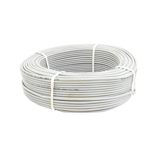 3 Core 14/.132mm(619) Grey Shielded Cable (90 Meter) Miragegrove