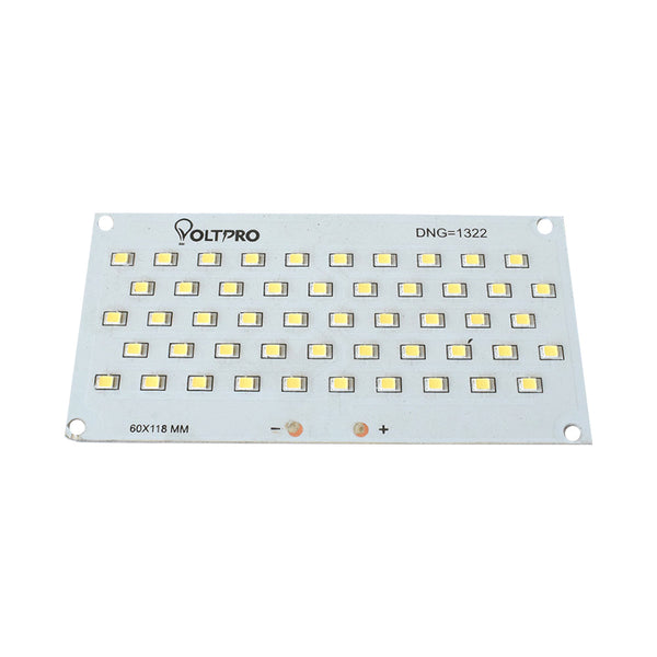 50W White 118mmx60mm Metal Core LED PCB - MirageGrove