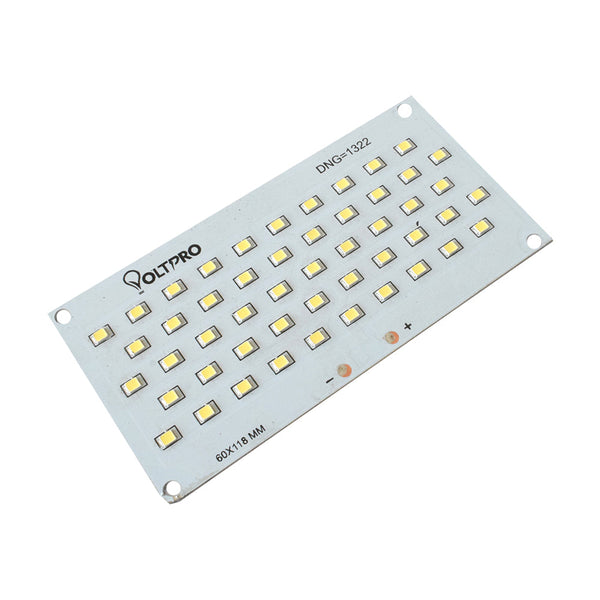 50W White 118mmx60mm Metal Core LED PCB - MirageGrove