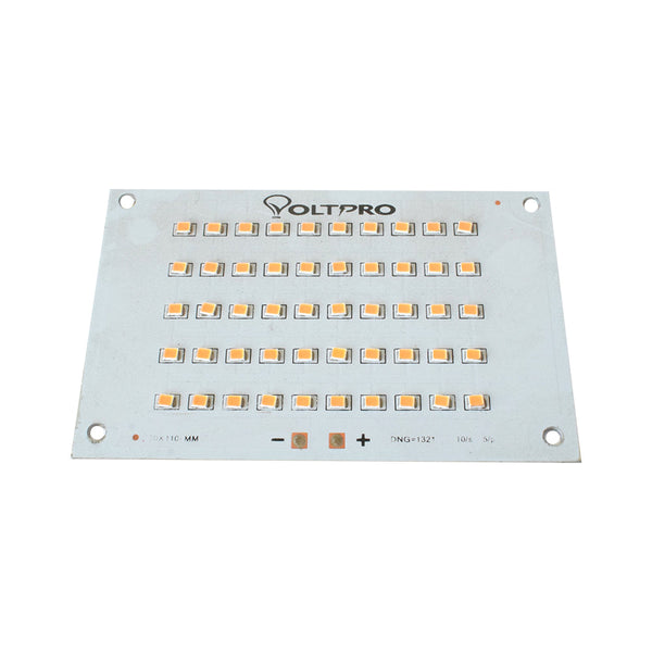 50W Warm White 110mm x 70mm Metal Core LED PCB For Flood/Street Lighting - MirageGrove