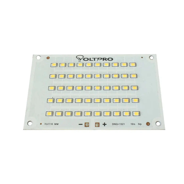 50W White 110mmx70mm Metal Core LED PCB - MirageGrove