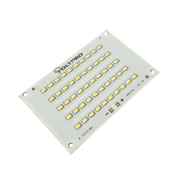 50W White 110mmx70mm Metal Core LED PCB - MirageGrove