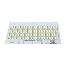 100W White 72mm x 156mm Metal Core LED PCB - MirageGrove