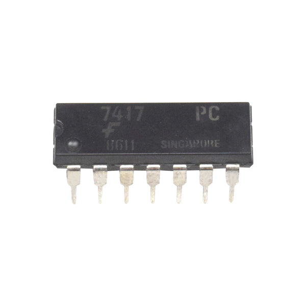 7417 HEX BUFFER/DRIVER IC in DIP-14 Package - MirageGrove