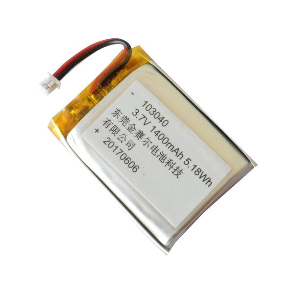 KP 103040 3.7V 1400mAh Lithium Polymer Battery