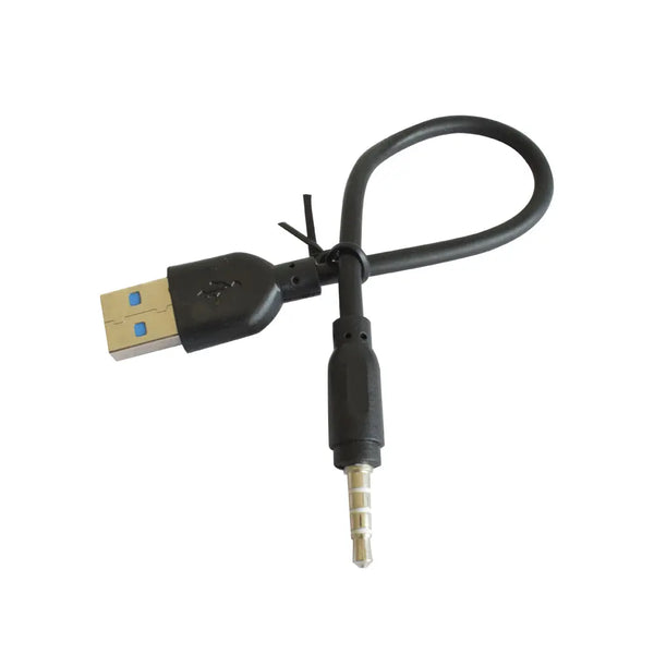 3.5mm Male Stereo Jack to Type-A USB Audio Adaptor Cable Miragegrove