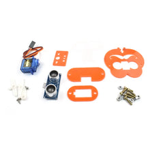 Ultrasonic Sensor with Servo Motor and Cartoon Kit Miragegrove