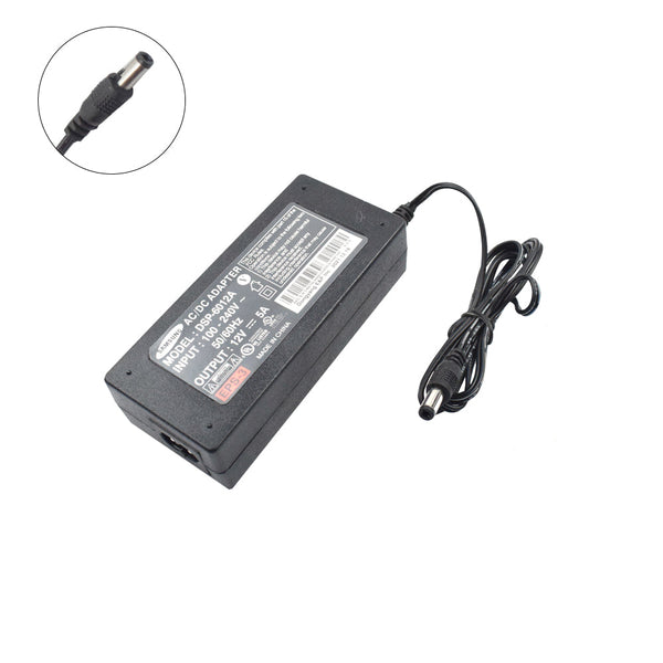 12V 5A AC-DC Power Supply Adapter - MirageGrove