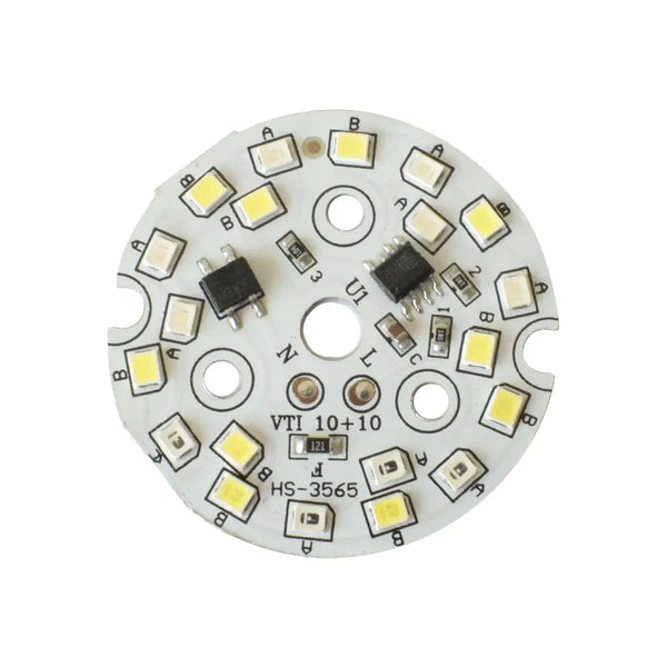 9W 220VAC White-Blue 44mm Round DOB LED Miragegrove