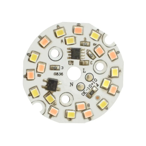 9W 220V Pink-White 44mm Round DOB LED Miragegrove