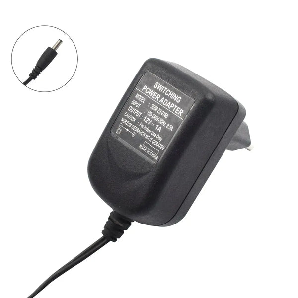 12V 1A AC-DC Switching Power Adapter Miragegrove