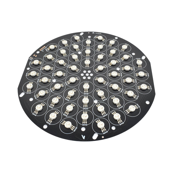 24V RGB 54 LED 200mm Round Metal Core LED PCB