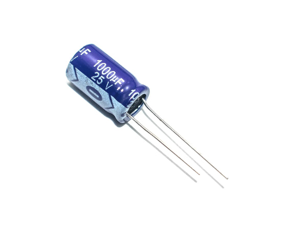 1000µF 25V Electrolytic Capacitor - MirageGrove