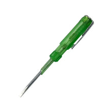 Line Tester Green Handle Screw Driver Miragegrove