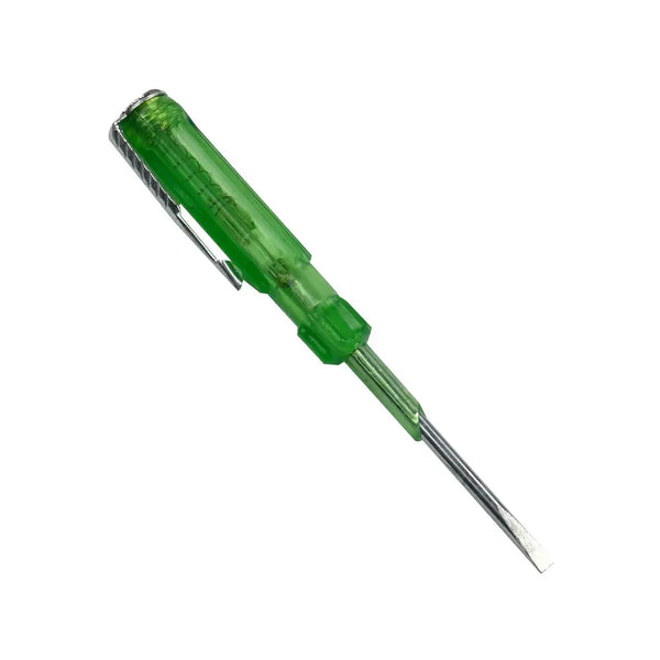 Line Tester Green Handle Screw Driver Miragegrove