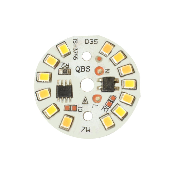 7W 220VAC Warm White 35mm Round DOB LED - MirageGrove