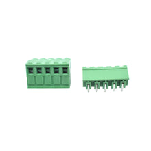 5 Pin Male and Female Pluggable Terminal Connector Right Angle Pitch 5.08mm