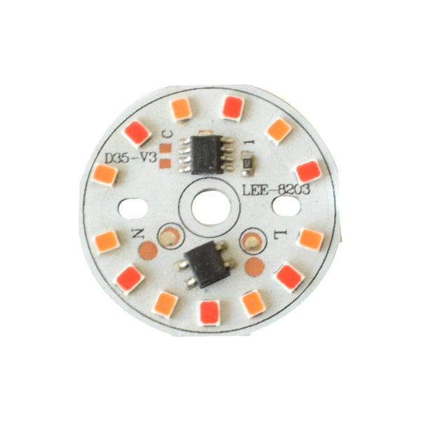 7W 220VAC Red 35mm Round DOB LED - MirageGrove