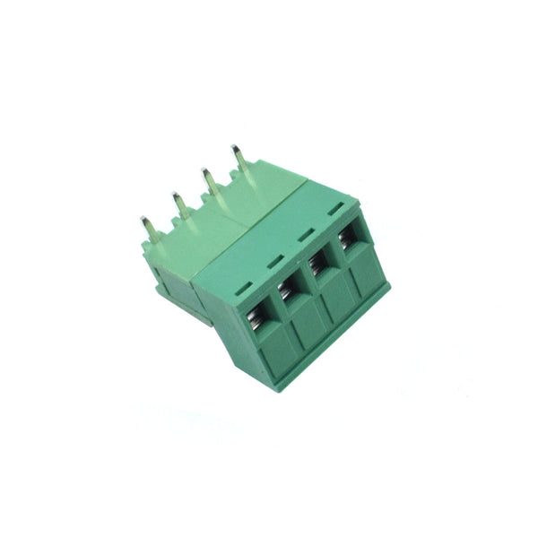 4 Pin Male and Female Pluggable Terminal Connector Right Angle Pitch 5.08mm