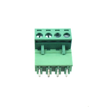 4 Pin Male and Female Pluggable Terminal Connector Right Angle Pitch 5.08mm