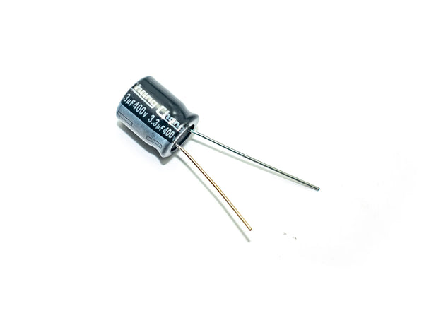 3.3µF 400V Electrolytic Capacitor Miragegrove