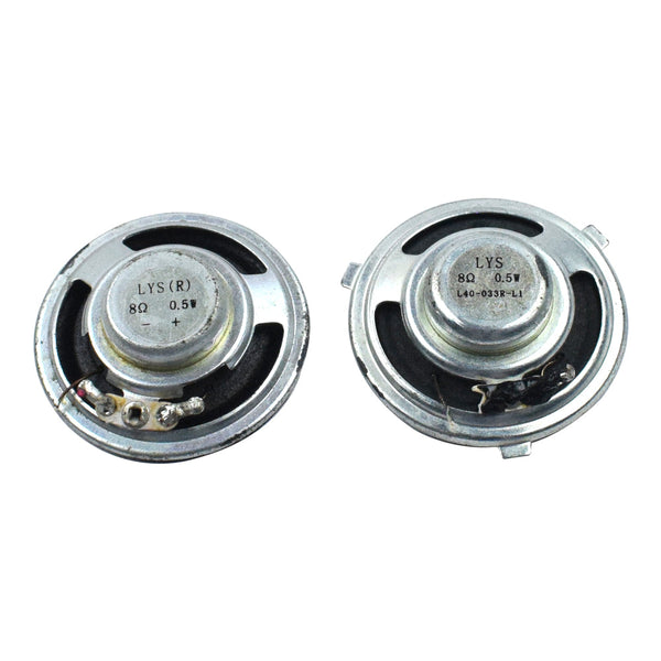 8 ohm 0.5 watt Small Speaker Pair