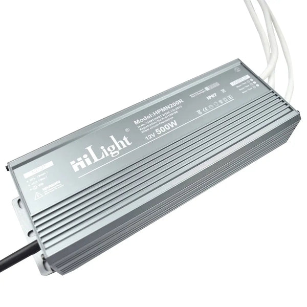 HiLight 12V 500W IP67 Water Proof LED Driver Power Supply Miragegrove