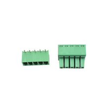 5 Pin Male and Female Pluggable Terminal Connector Right Angle Pitch 3.81mm