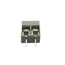 2 Pin Screw Type PCB Terminal Block - 5mm Pitch YX126 (Grey) Miragegrove