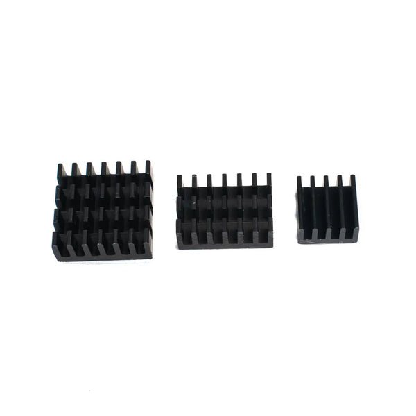 3 in 1 Raspberry pi Aluminium Heat Sink Set Miragegrove