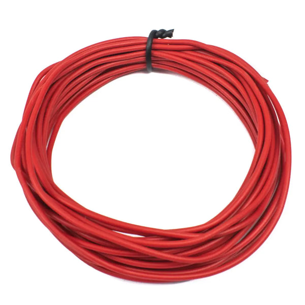 25 AWG Multi Strand Wire - 14/0.112mm (Red) 1 Meter Miragegrove