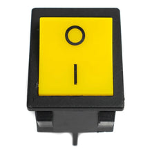 30A 250V DPST ON-OFF Rocker Switch  (Yellow) Miragegrove