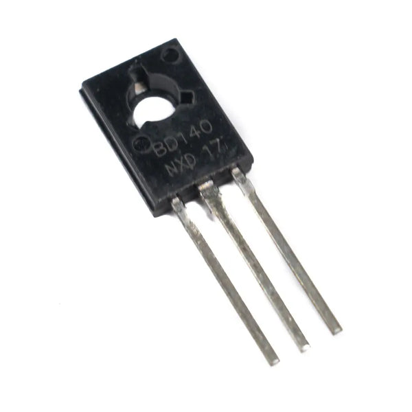 BD140 PNP Bipolar Medium Power Transistor (BJT) 80V 1.5A TO-126 Package Miragegrove