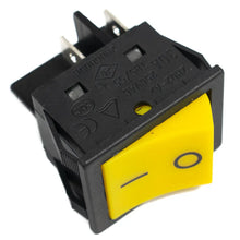 30A 250V DPST ON-OFF Rocker Switch  (Yellow) Miragegrove