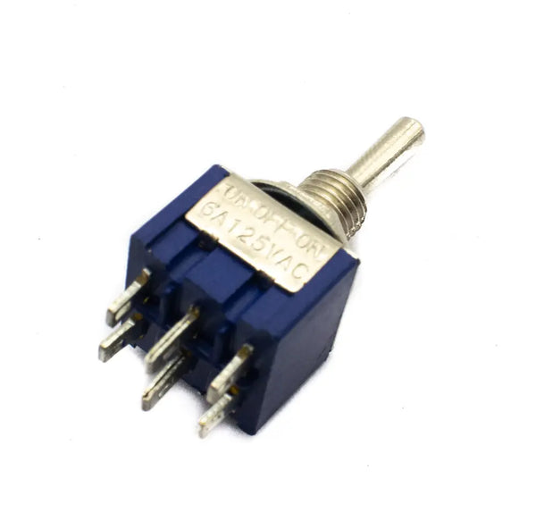 3A 250V DPDT Toggle Switch ON-OFF-ON 6 Pins Miragegrove