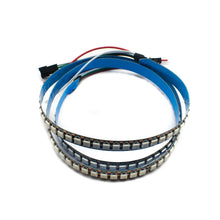 WS2812B 144 LEDs/m RGB Addressable LED Pixel Strip Light 5V DC Programmable Miragegrove