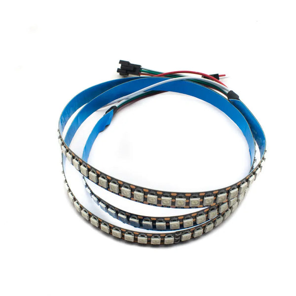 WS2812B 144 LEDs/m RGB Addressable LED Pixel Strip Light 5V DC Programmable Miragegrove