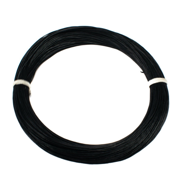 28 AWG Multi-Strand Teflon Wire 28/7/36 (Black) 100 Meter - MirageGrove