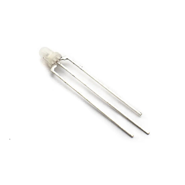 3mm Red / Blue Bi-Colour 3 Pin LED (Common Anode) Miragegrove