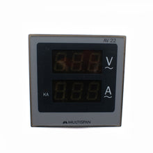 Multispan AV-22 Size Digital Volt & Ampere Meter - MirageGrove