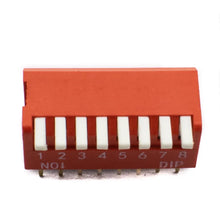 8 Way DIP SPST Switch Right Angle (Piano Type) Miragegrove