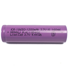 1200mAh ICR18650 3.7V Lithium-Ion Battery.