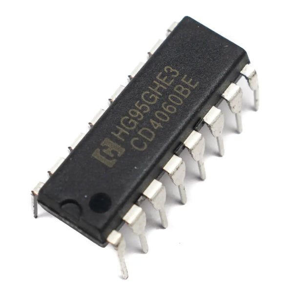 CD4060 CMOS 14-Stage Ripple-Carry Binary Counter/Divider and Oscillator Miragegrove