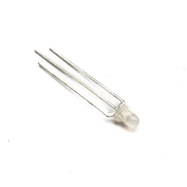 3mm Red / Blue Bi-Colour 3 Pin LED (Common Anode) Miragegrove