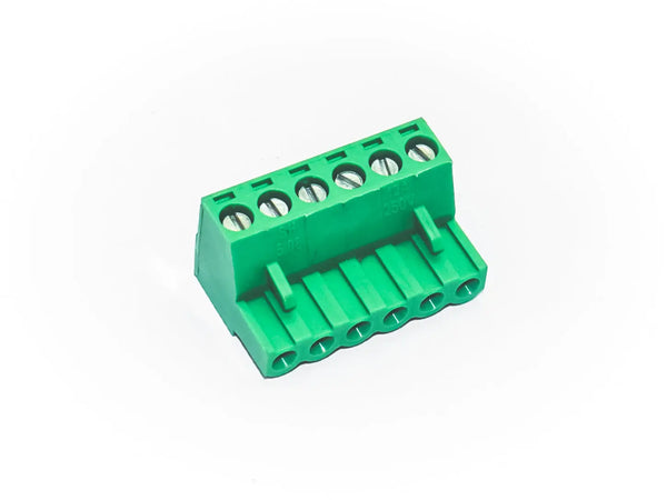 6 Pin Female Plug-in Screw Terminal Block Connector Miragegrove