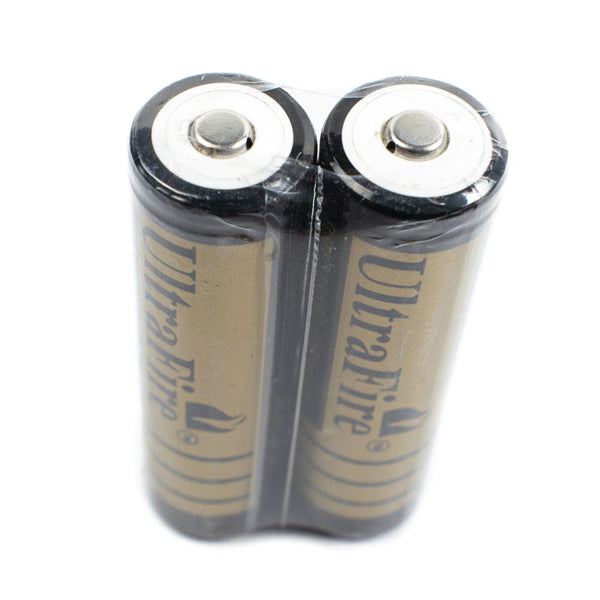 Ultrafire 3.7V 6000mAh BRC 18650 Lithium Ion Battery Pair with Tip Top