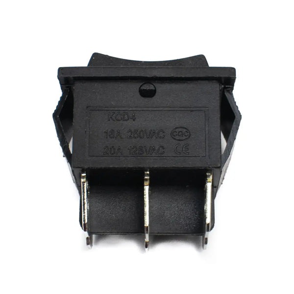 16A 250V DPDT Rocker Switch (Lock Action) with Copper Contacts Miragegrove