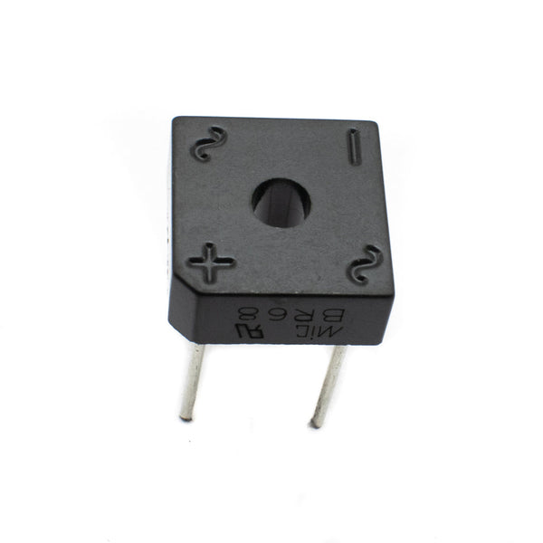 BR68 6A 1000V Single-Phase Bridge Rectifier