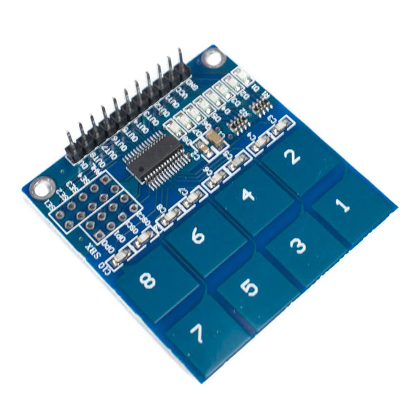 TTP226 - 8 Channel Capacitive Touch Sensor Module Miragegrove