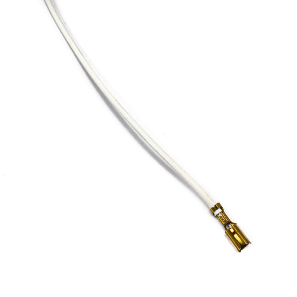 3.5mm Crimp Terminal Female Spade Connector Cable with Locking Tab (White) - MirageGrove